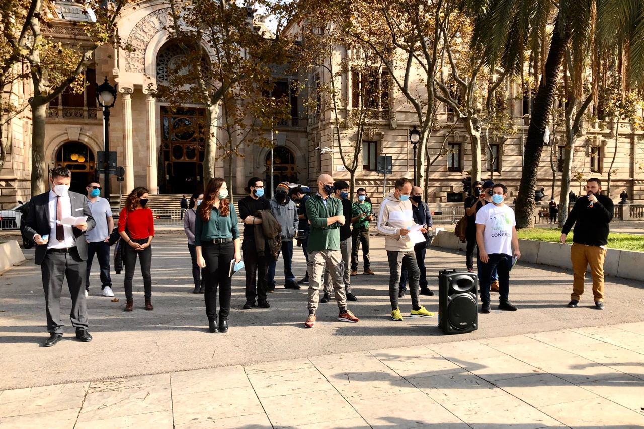 Instantánea recogida en la rueda de prensa.