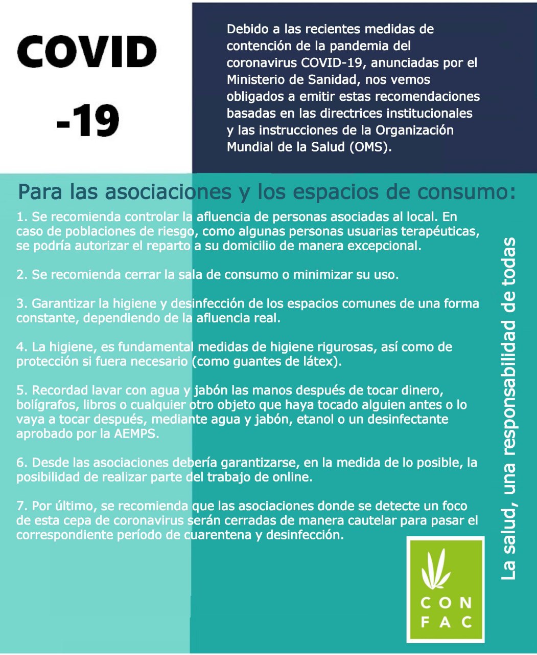 Recomendaciones para Asociaciones