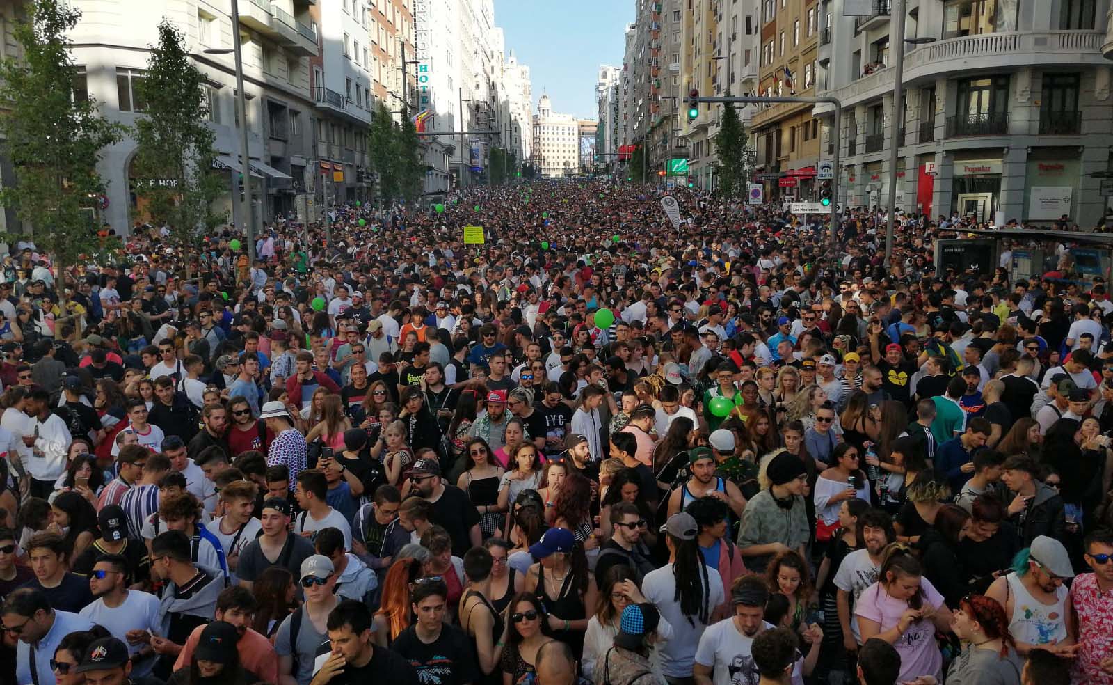 Gracias a todas vosotras ya que juntas conseguimos que se escuchara un grito unánime en favor de la regulación integral del cannabis en el Estado español. ¡LIBERTAD PARA MARÍA!